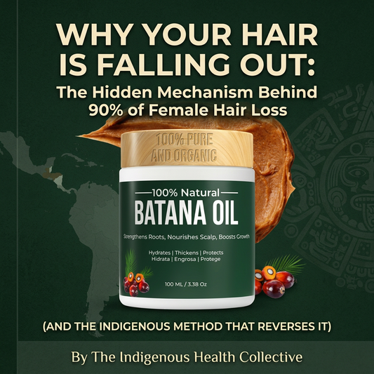 Why Your Hair Is Falling Out: The Hidden Mechanism Behind 90% of Female Hair Loss (And the Indigenous Method That Reverses It)
